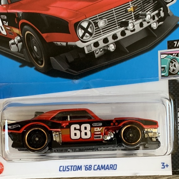 Hot Wheels Custom 1968 Camaro Chevrolet Hotwheels 1960s Chevy Muscle Car 🆕 2024 - Picture 4 of 9